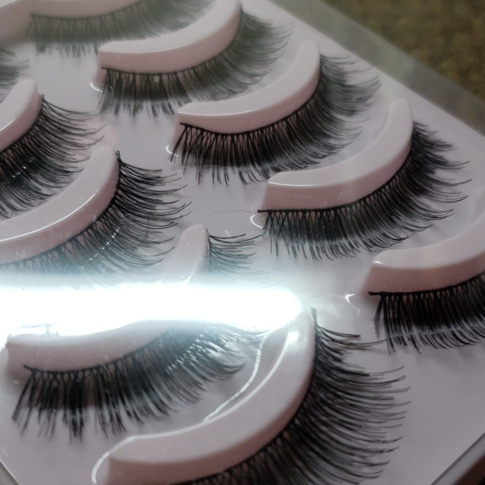 5 pairs fake eyelashes